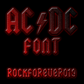 AC/DC Font
